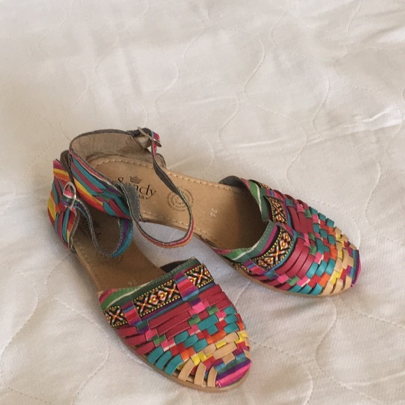Like new rainbow huaraches! - Picture 1 of 4